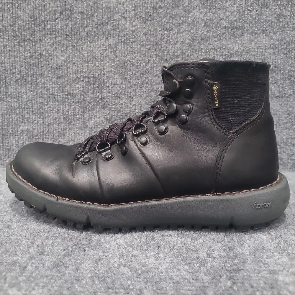 Danner Vertigo 917 Boots Womens Size 6.5 Black Leather Gore-Tex Vibram Ankle